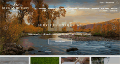 Desktop Screenshot of bergmortuary.com